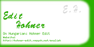 edit hohner business card